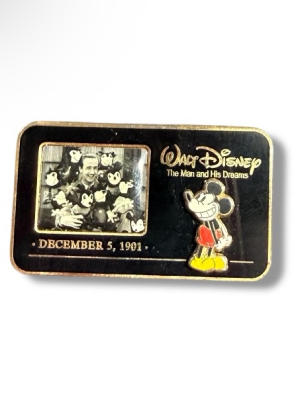Disney Limited Edition “Walt Disney - The Man and His Dreams” 100th Birthday Pin